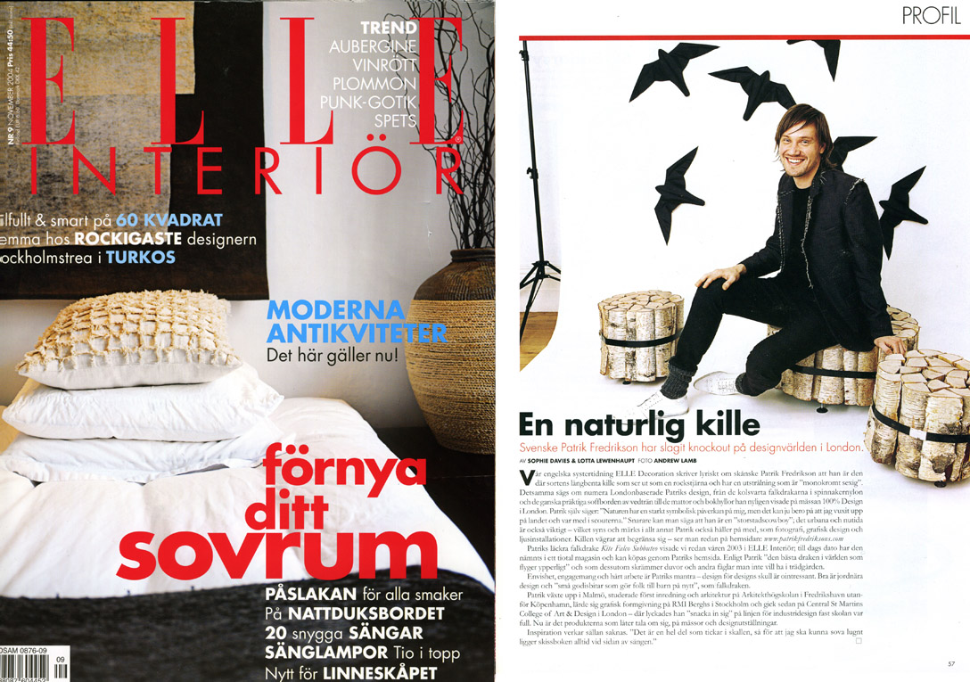 ELLE INTERIÖR Fredrikson Stallard
